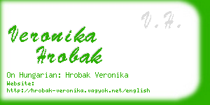veronika hrobak business card